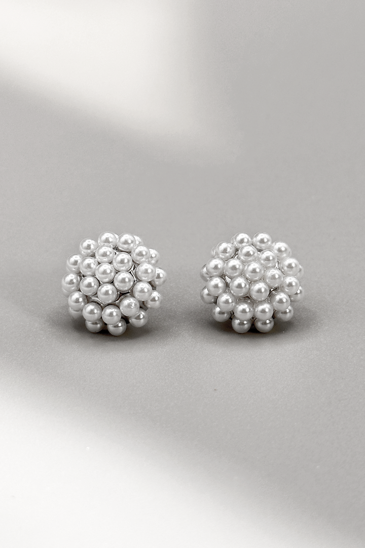 Pearl Cluster Studs