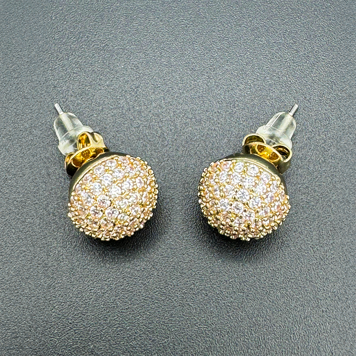 Sparkling Stud Earrings, Cubic Zirconia Earrings for women