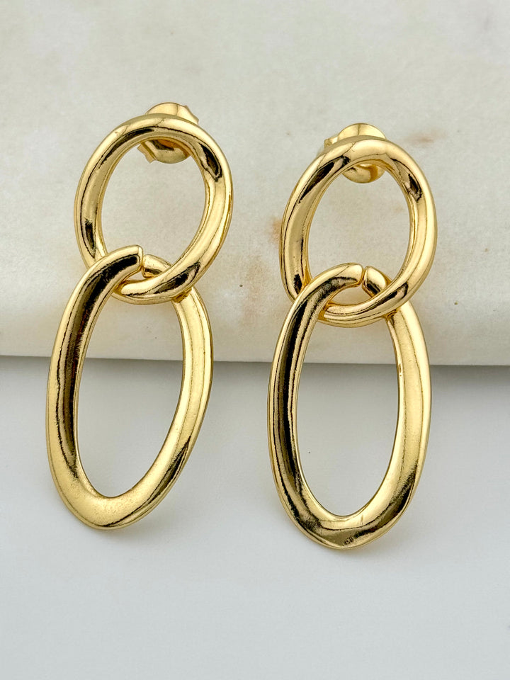 Door Knocker Statement Earrings